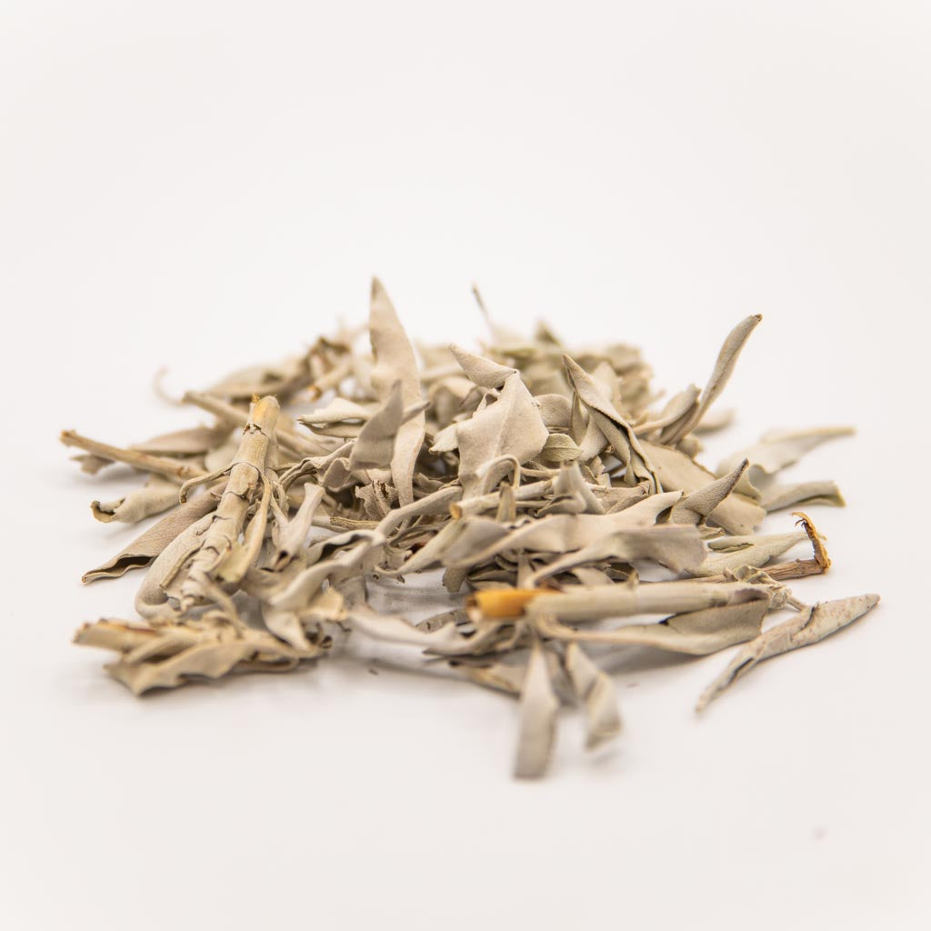 Buy high-quality natural Loose White Sage online in Canada from NeepSee Herbs, Teas, and Traditional Medicines.